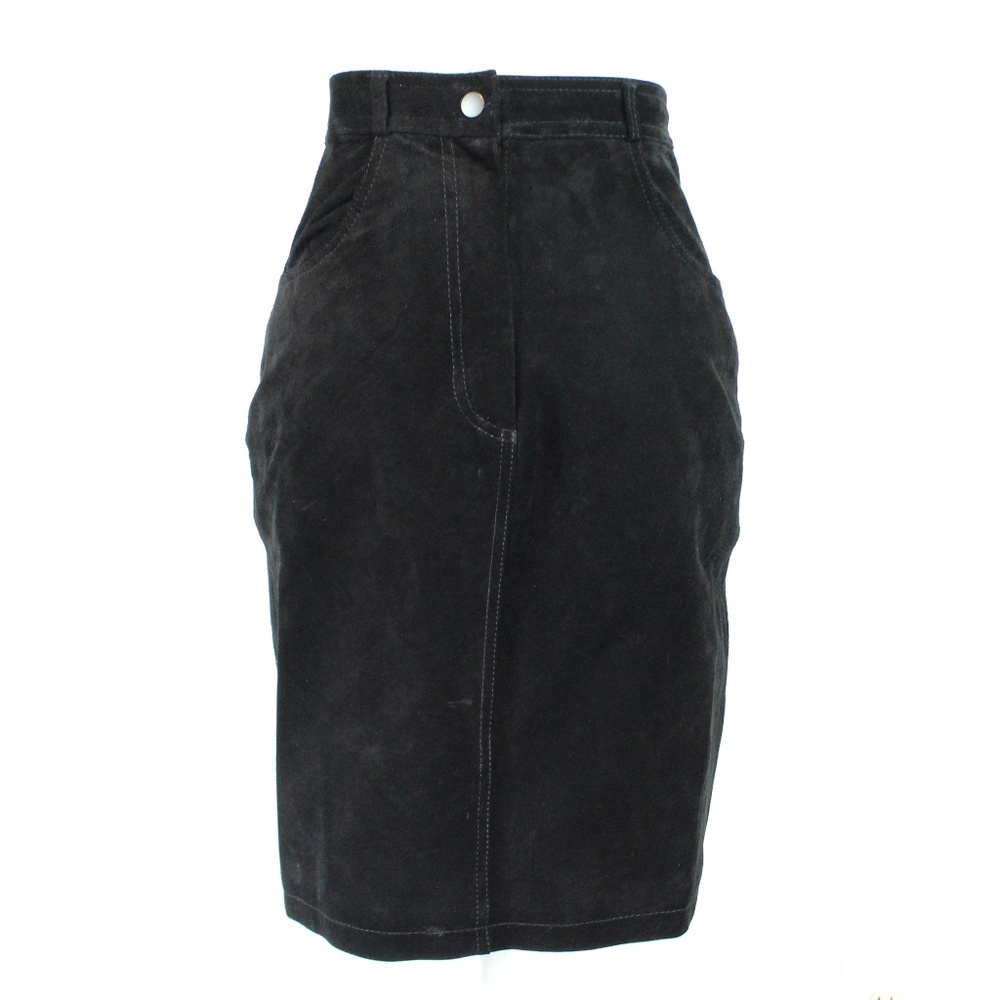 Vintage ESPRIT Leather Skirt, size 3/4